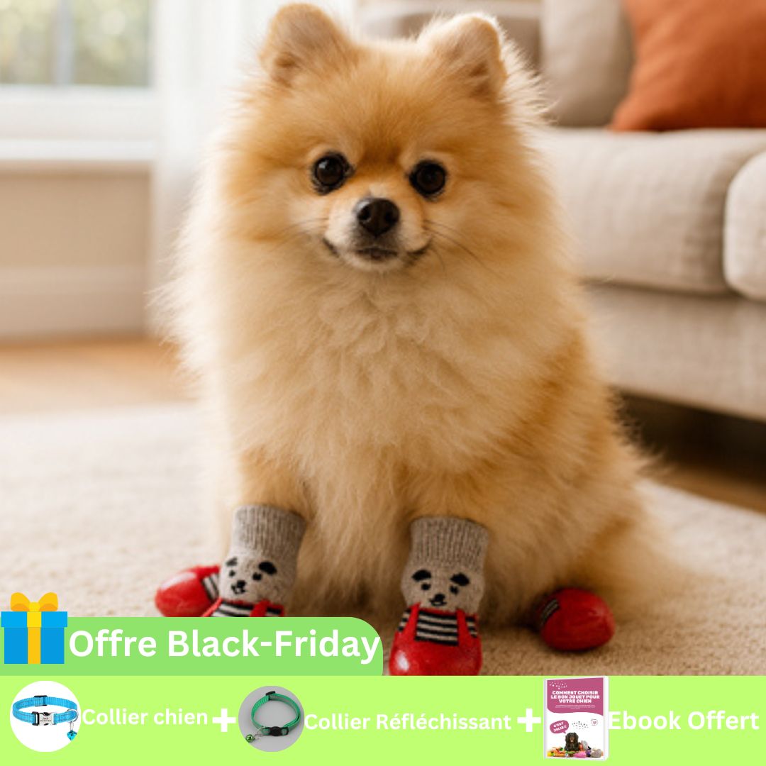 Chaussette pour chien™ 3, 4 ou 5 Chaussettes | PattesProtect