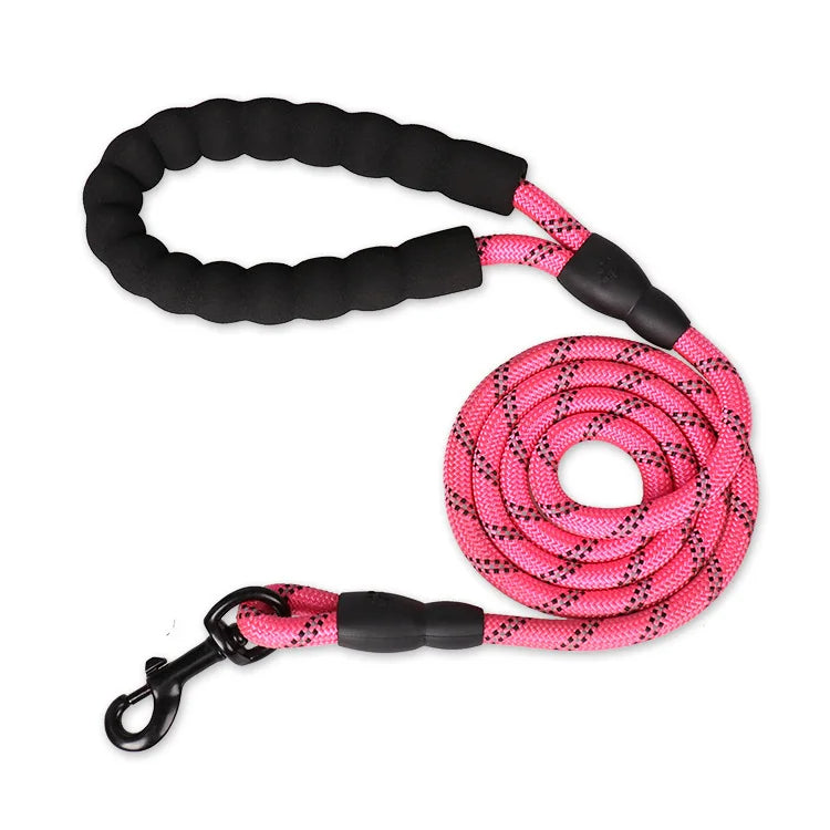 laisse pour chien rose securite