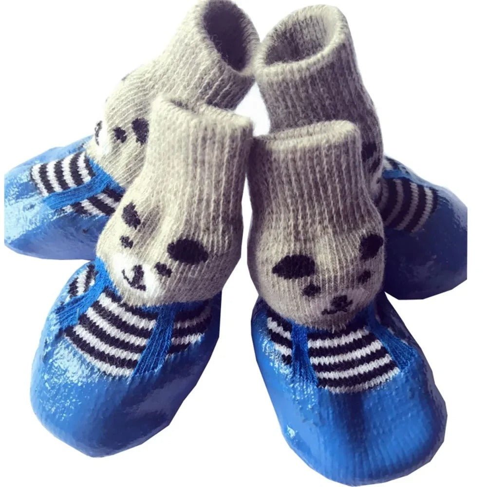 Chaussette pour chien™ 3, 4 ou 5 Chaussettes | PattesProtect